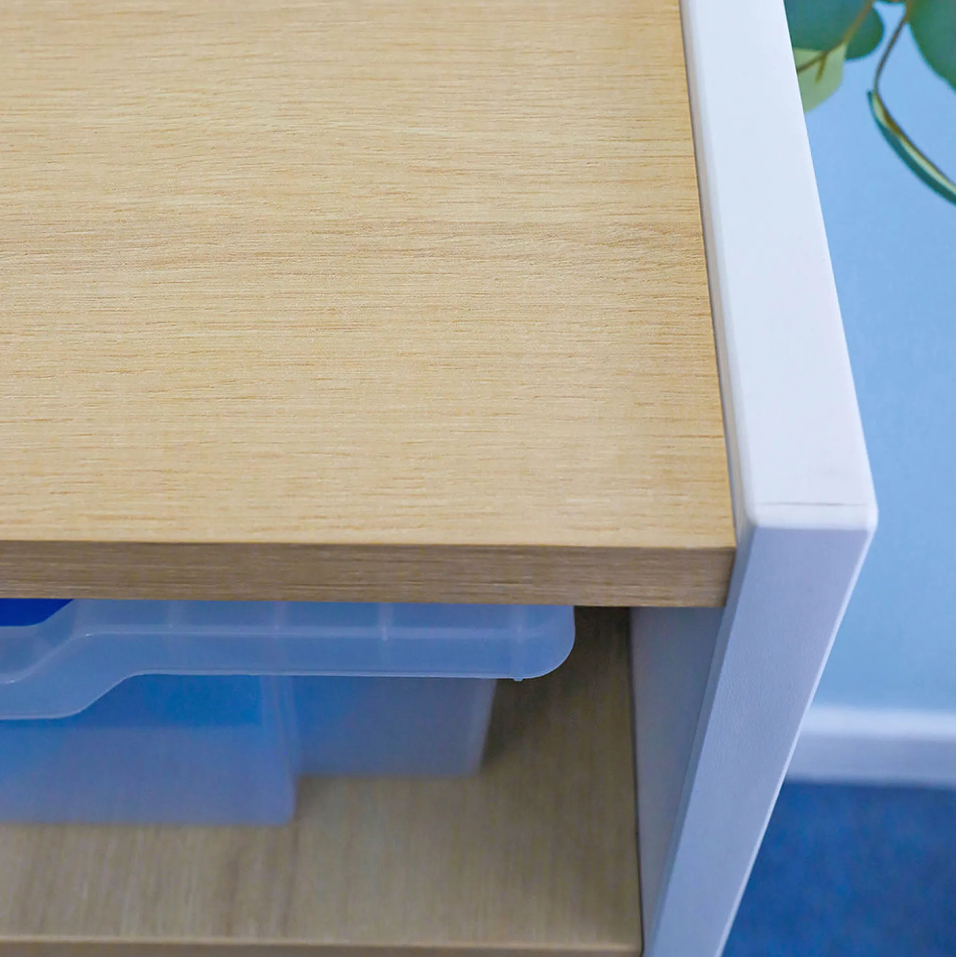 elevatED™ 15 Tray Cabinet | Mobile Classroom Storage with 15 Gratnell Trays