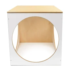 elevatED™ White Play House Cube | Modern Quiet Space Pod