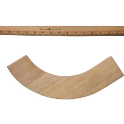 Elliptical Curve Unit Block | Individual Wood Unit Blocks