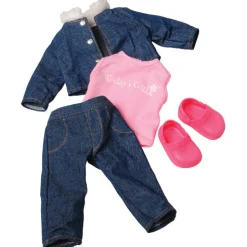 Emma 18-Inch Doll with Outfit & Accessories | Blonde Hair & Blue Eyes