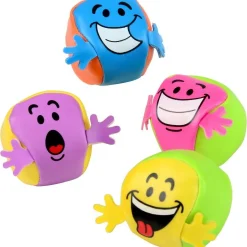 Emoji Sensory Kickballs - Set of 4
