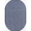 Endurance Oval Glacier Blue Area Rug