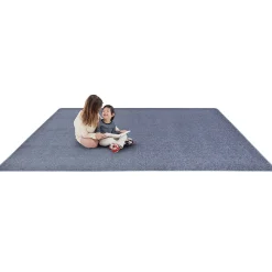 Endurance Rectangular Glacier Blue Area Rug