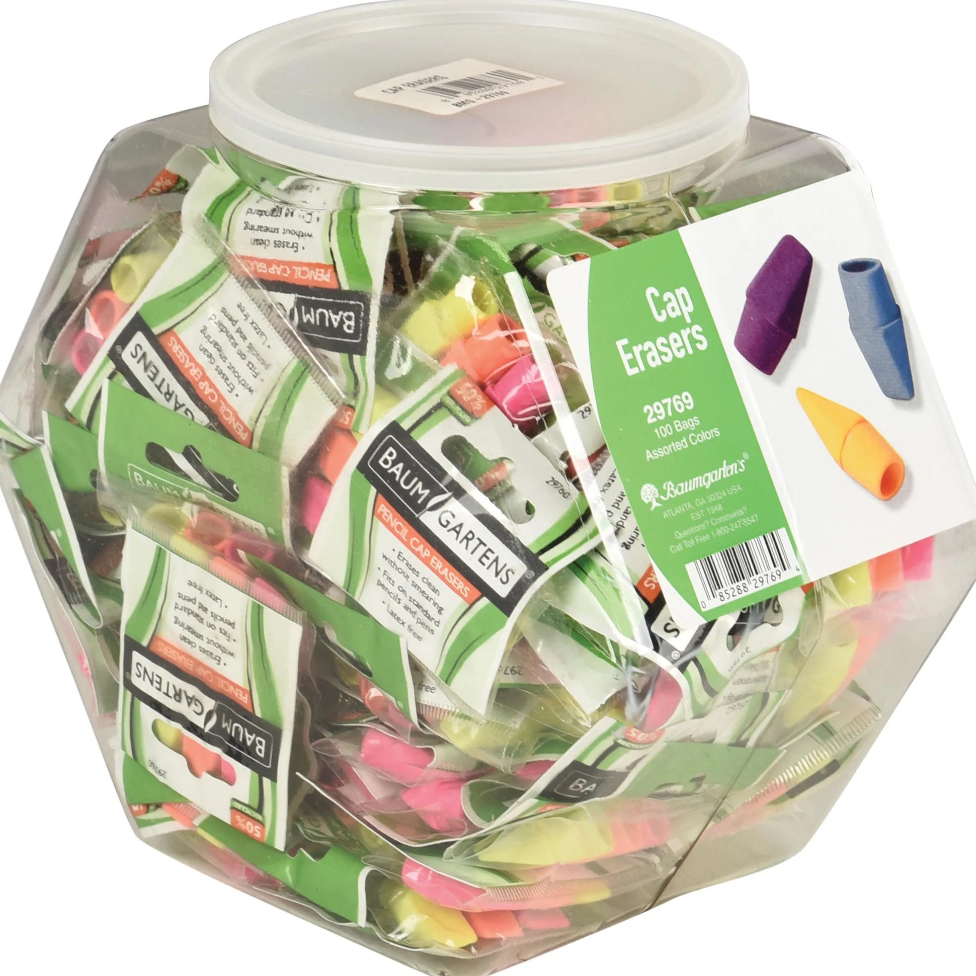 Eraser Pencil Tops