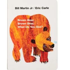 Eric Carle Board Book 4-Piece Set | Brown Bear Series Collection