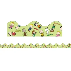 Eureka Peanuts Gang Scalloped Deco Trim