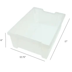 Extra Deep Clear Totes