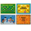 Fadeless Bulletin Board Paper Bundle | Set of 4 Vibrant, Fade-Resistant Rolls for Classroom & Crafts