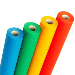 Fadeless Bulletin Board Paper Bundle | Set of 4 Vibrant, Fade-Resistant Rolls for Classroom & Crafts