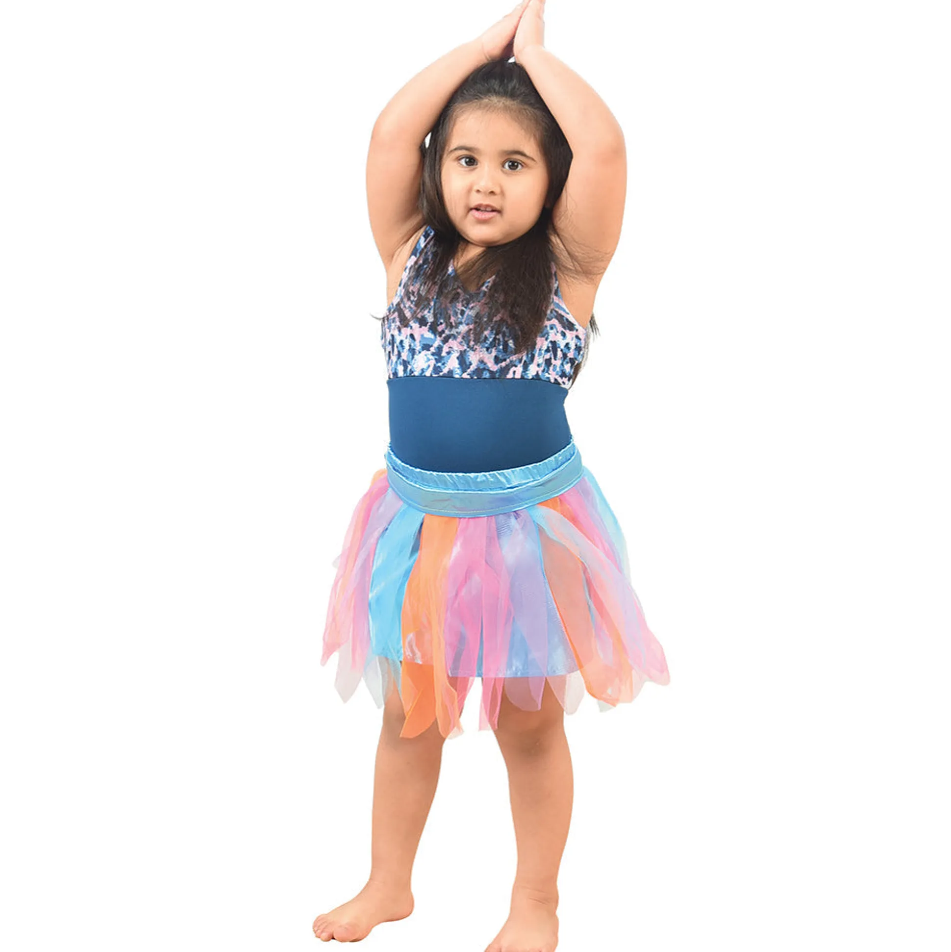 Fancy Fun 3-Layer Tulle Tutus | 4-Piece Magical Dress-Up Set