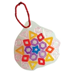Fancy Stringing Rings Creative Craft Set | Colorful Jewelry Making, Mosaic & Sensory Play Rings