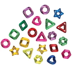 Fancy Stringing Rings Creative Craft Set | Colorful Jewelry Making, Mosaic & Sensory Play Rings