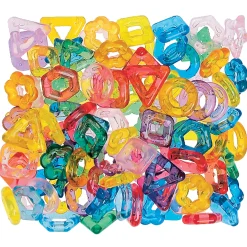 Fancy Stringing Rings Creative Craft Set | Colorful Jewelry Making, Mosaic & Sensory Play Rings