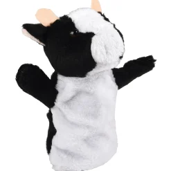 Farm Animal Plush Puppet - Cow