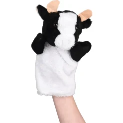 Farm Animal Plush Puppet - Cow