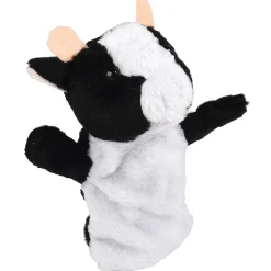 Farm Animal Plush Puppet - Cow