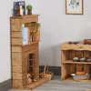 Farmhouse Play Fireplace | Wooden Dramatic Play & Classroom Display Mantel