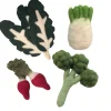 Farm-to-Table Wool Felt Veggie Crate