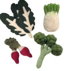 Farm-to-Table Wool Felt Veggie Crate