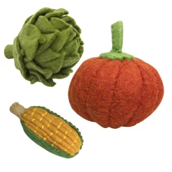 Farm-to-Table Wool Felt Veggie Crate