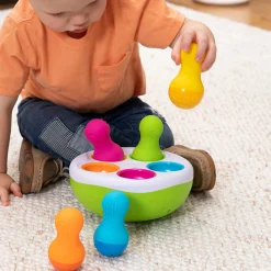 Fat Brain Toddler Sensory Toy Bundle | 9-Piece STEM & Fine Motor Development Set