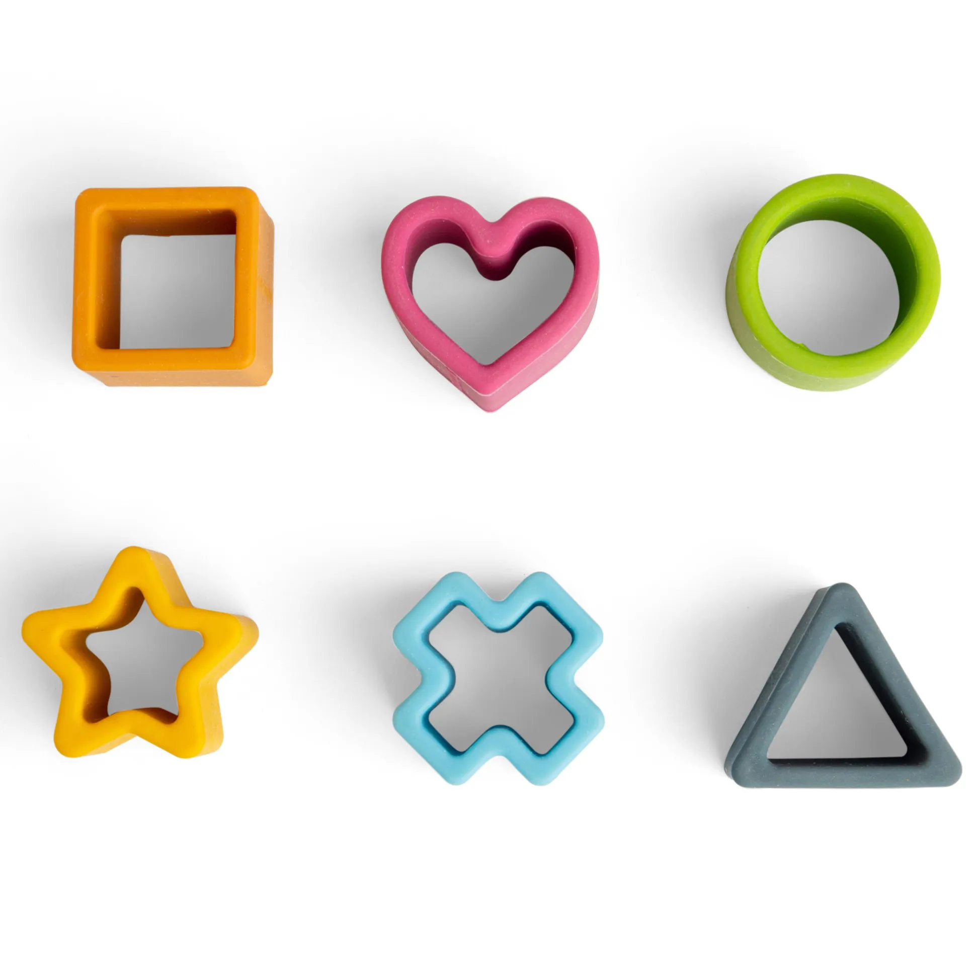 Feel and Find Matching Game | Sensory Shape Sorter with Silicone Pieces, Wooden Matching Boards & Drawstring Bag