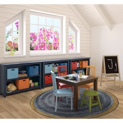 Feeling Natural Slate Circular Area Rug