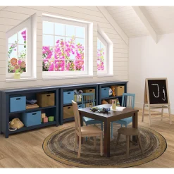Feeling Natural Walnut Circular Area Rug