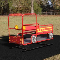 Fire Truck Spring Rider | Outdoor Play Equipment for Preschoolers