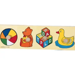 First Toys Knobbed Puzzle