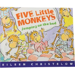 Five Little Monkeys Jumping on the Bed Storytelling Set with Soft Props & Book*