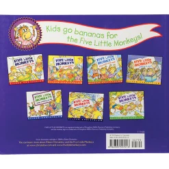 Five Little Monkeys Jumping on the Bed Storytelling Set with Soft Props & Book*
