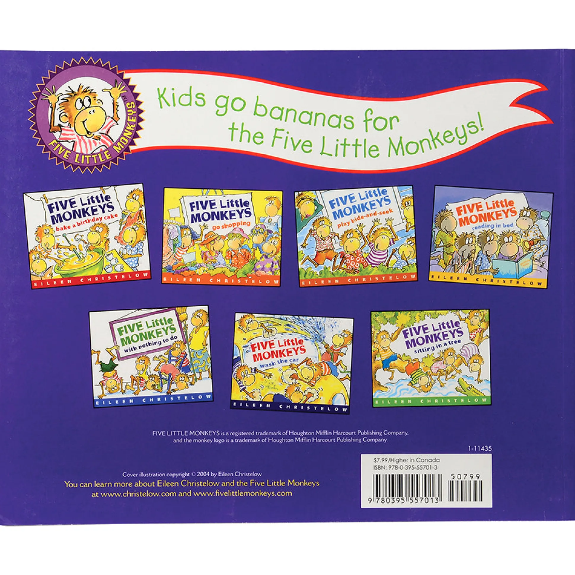 Five Little Monkeys Jumping on the Bed Storytelling Set with Soft Props & Book*