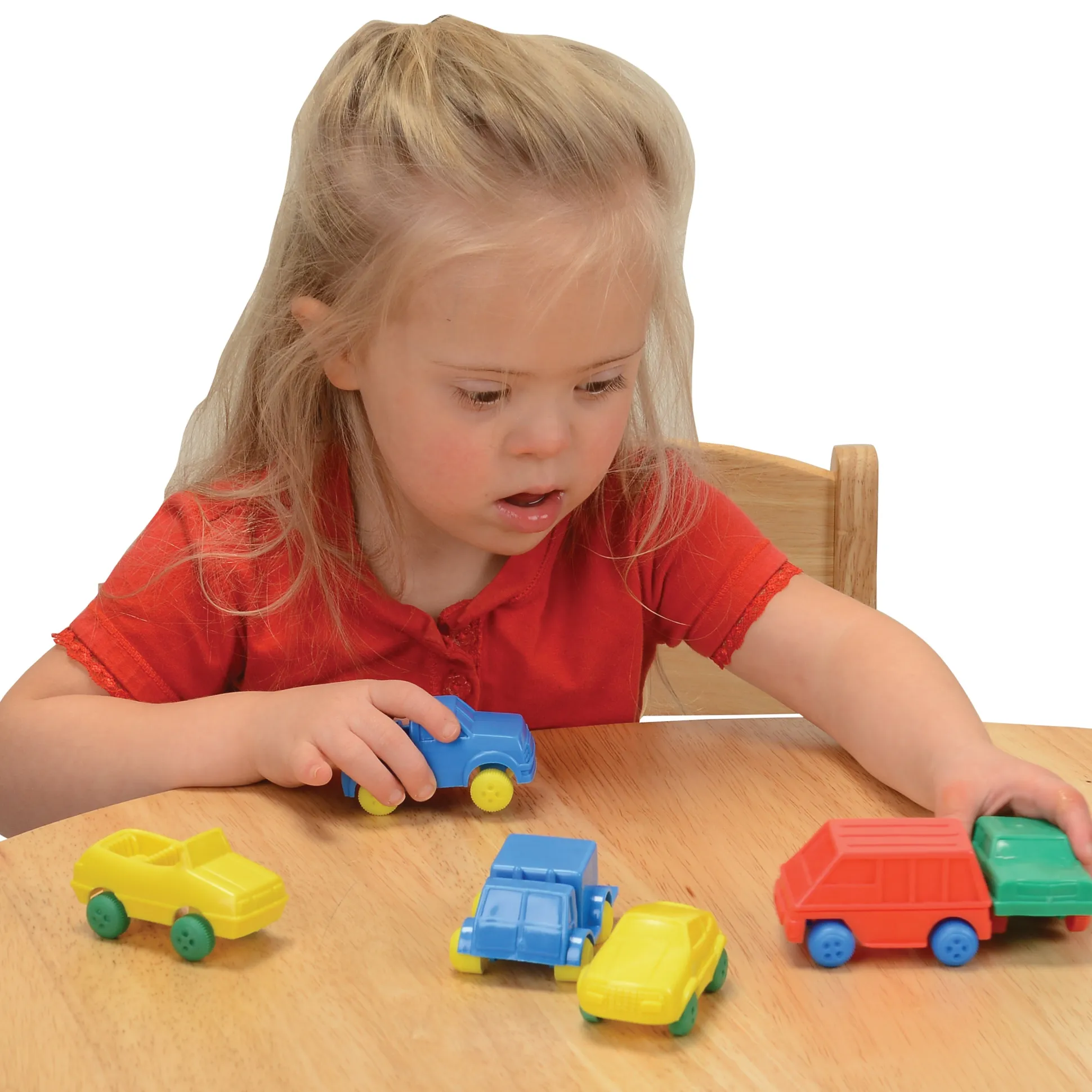 Flexible Vehicles Set of 6 — Soft Vinyl Cars & Trucks for Toddlers