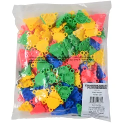 Flexi Hexis STEM Manipulatives | 160-Piece Linking Hexagons for Fine Motor Skills, Patterning & Early Math