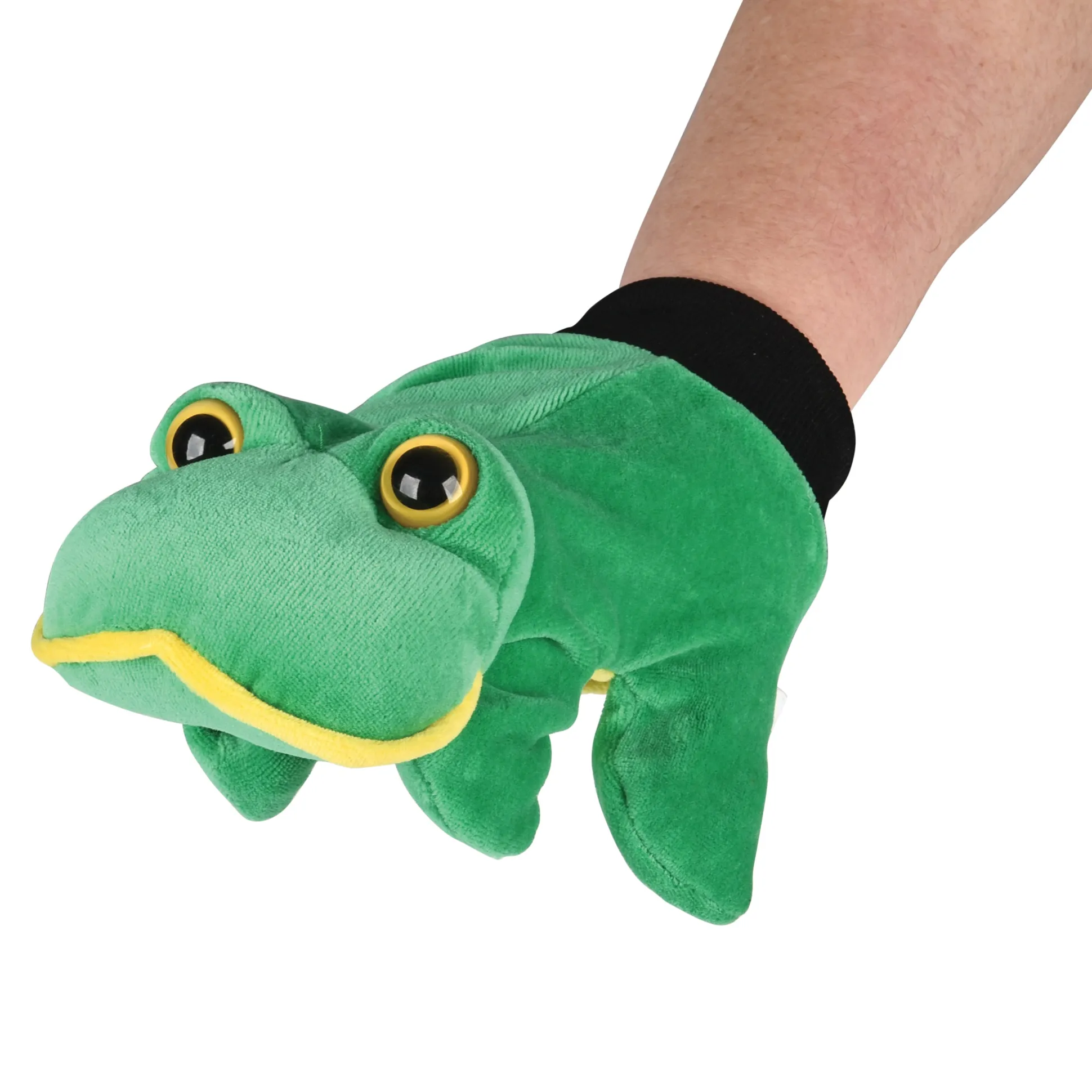 Frog Garden Friends Glove Puppet | Soft Velour Hand Puppet