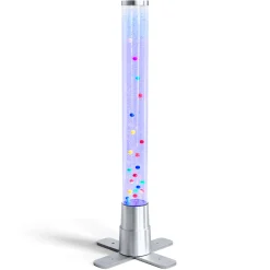 2ft LED Color Changing Bubble Tube Sensory Lamp with Floating Balls