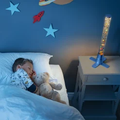 2ft LED Color Changing Bubble Tube Sensory Lamp with Floating Balls