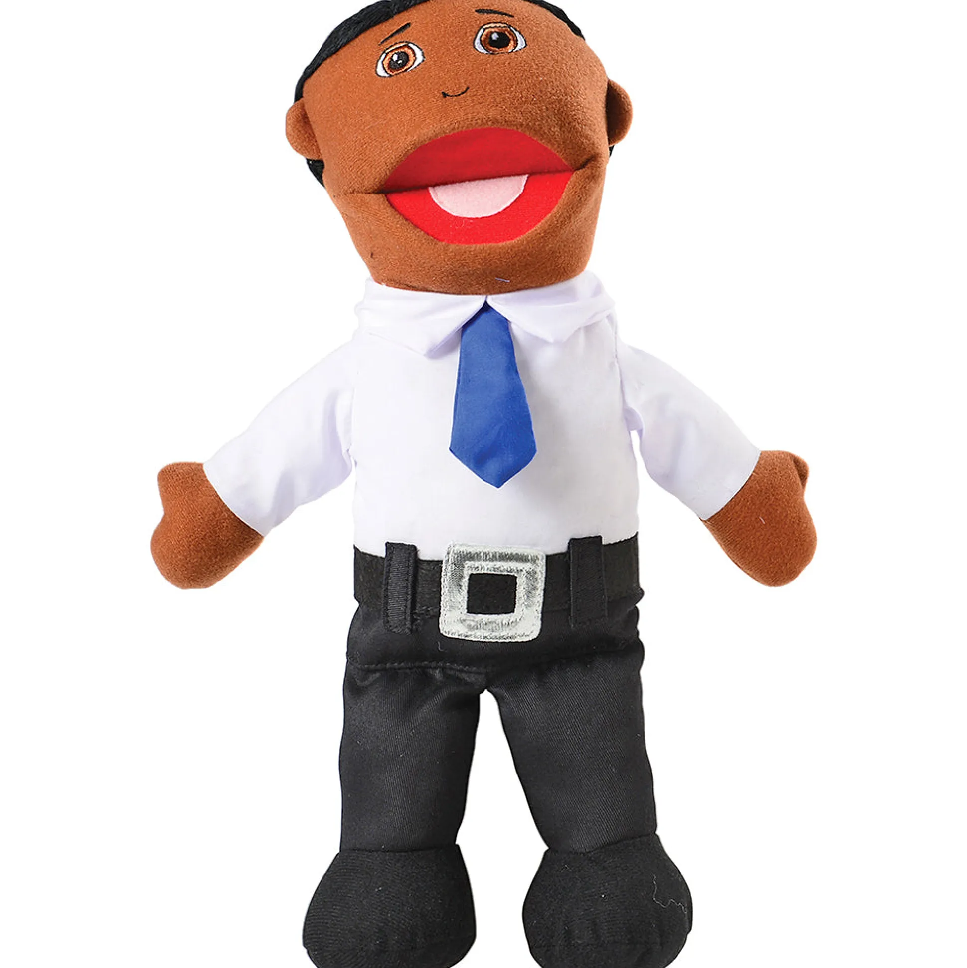 Full Bodied African American Family Puppets | 4 Piece Set