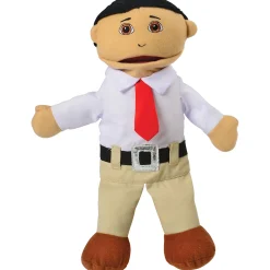 Full Bodied Asian Family Puppets | 4 Piece Set