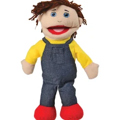 Full Bodied Caucasian Family Puppets | 4 Piece Set