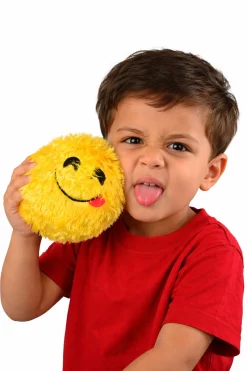 Furry Emoji Sensory Balls - Set of 4
