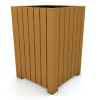 32 Gallon Square Trash Receptacle