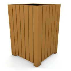 32 Gallon Square Trash Receptacle