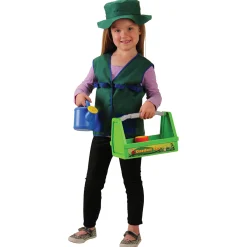 Gardener Career Dress-Up & Tool Set | 19-Piece Pretend Play Outfit for Toddlers