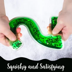 Gel Numbers Squishy Fidget | Soft, Glittery Sensory Number Set