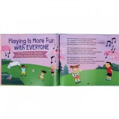 Gentle Hands and other Sing-Along Songs for Social-Emotional Learning (Hardcover Book)
