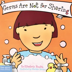 Germs Are Not For Sharing Board Book | Toddler Hygiene & Social-Emotional Learning Tool