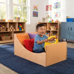 Get-In-'N-Go Imaginative Play Wooden Box | Baltic Birch Pretend Driving & Role Play Center