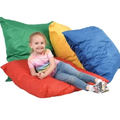 Giant Cuddle-Up Pillows | Set of 4 | Soft, Cozy, and Safe Floor Seating